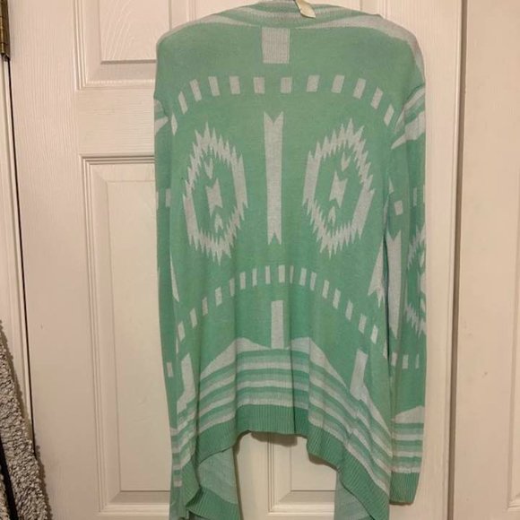 Forever 21 Women's Open Front Cardigan, Size L - Picture 3 of 5